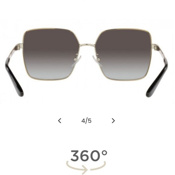 Tory Burch shiny gold sunglasses - Picture 9 of 9